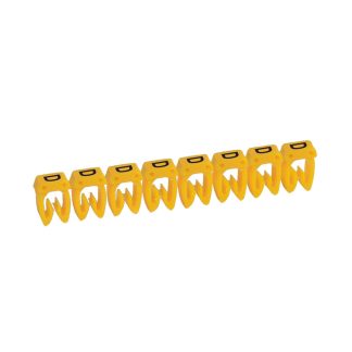 Segnacavo Legrand Giallo, Ømin 2.7mm, Ømax 3.9mm D