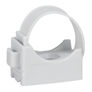 Tipo rotondo Legrand in Plastica, Ø fascio 16mm max, col. Grigio, A clip