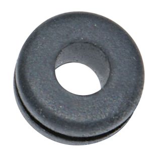 Passacavo rotondo NEMIQ, Nero, in Gomma 1.5mm 10mm