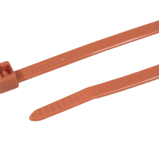 Fascette fermacavi HellermannTyton T in Poliammide 6.6 (PA66), 200mm x 4,6 mm, col. Arancione