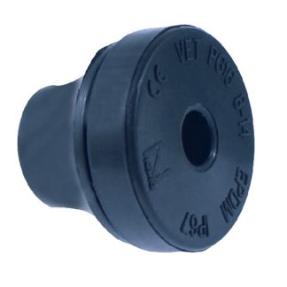Passacavo rotondo NEMIQ, Nero, in Gomma EPDM 1.3mm 27mm
