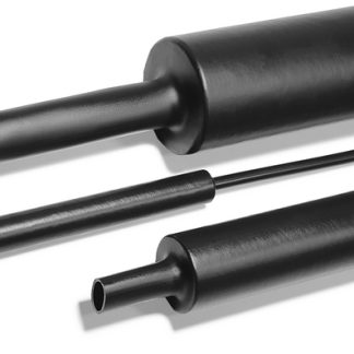 Guaina termorestringente HellermannTyton Ø 30mm, col. Nero, restringimento 4:1, L. 1m