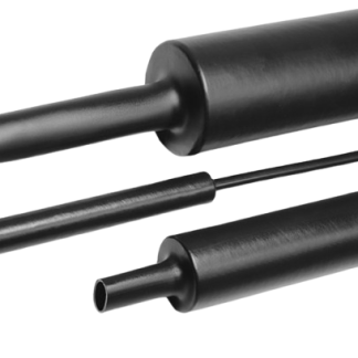 Guaina termorestringente HellermannTyton Ø 75mm, col. Nero, restringimento 4:1, L. 1m