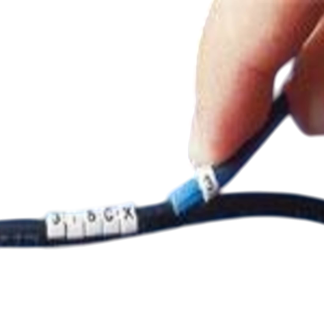 Segnacavo TE Connectivity A scatto, Ømin 1.9mm, Ømax 2.6mm Earth