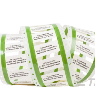 Segnacavo termorestringente TE Connectivity A scatto, Ømin 0.8mm, Ømax 1.9mm