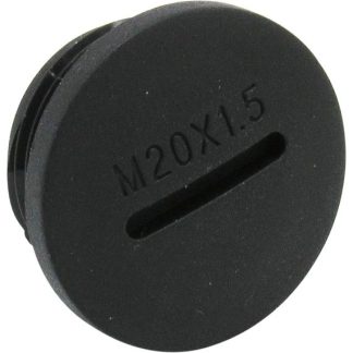 Tappo pressacavo RND in Poliammide, filetto M12mm, Ø 15mm, Ø foro 12mm