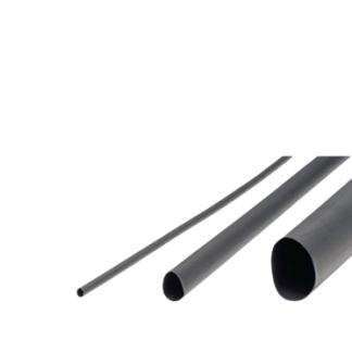 Guaina termorestringente RND Ø 19 → 6mm, col. Nero, restringimento 3:1, L. 1.2m