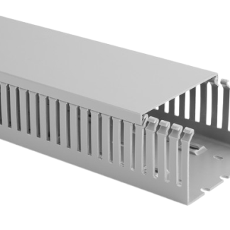 Canalina passacavi HellermannTyton in PVC, 40 mm x 80mm, L. 2m