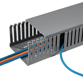 Canalina passacavi HellermannTyton in PVC, 20 mm x 50mm, L. 2m