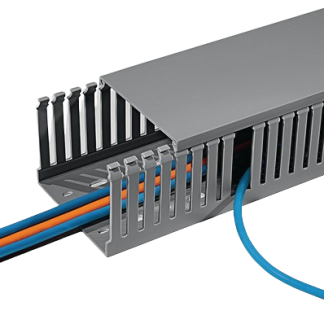 Canalina passacavi HellermannTyton in PVC, 25 mm x 50mm, L. 2m