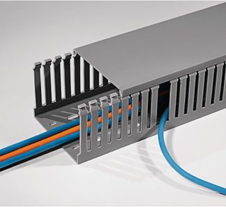 Canalina passacavi HellermannTyton in PVC, 50 mm x 75mm, L. 2m