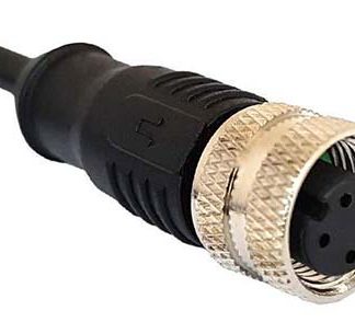 Cavo sensore/attuatore Bulgin 8 cond. M12 Femmina / Senza terminazione, Ø 4.6 → 8mm, L. 1m