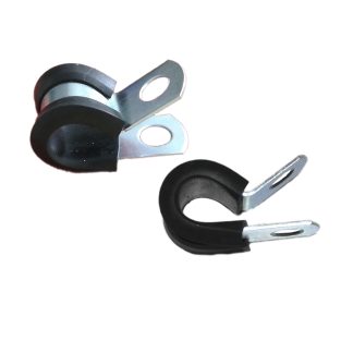 Serracavo RS PRO in Gomma/acciaio, Ø fascio 7.94mm max, col. Nero