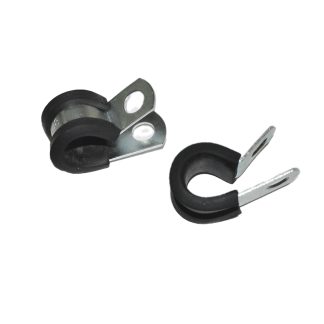 Serracavo RS PRO in Gomma/acciaio, Ø fascio 9.53mm max, col. Nero