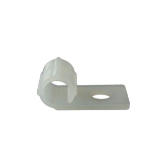 Fermacavo RS PRO in Nylon 66, Ø fascio 6mm max, 21.2 x 10.3mm, col.