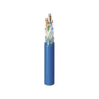 Cavo Ethernet Cat6a (F/UTP) Belden, guaina in LSZH col. Blu, L. 500m, Senza terminazione