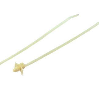 Fermacavi RS PRO, 201mm x 4,8 mm, Ø fissaggio 6.2mm, 100 pezzi