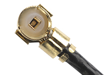 Cavo coassiale Molex RF, U.FL / U.FL, L. 76.2mm, 50 Ω, col. Nero