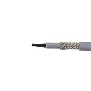 Cavo industriale multipolare schermato a 5 cond. 0,5 mm², 300/500 V c.a., Ø0.91mm, L. 50m