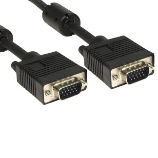 Cavo VGA RS PRO VGA Maschio/VGA Maschio, lungh. 25m, col. Nero