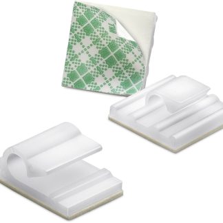 Fermacavo Wurth Elektronik WA-CHAD in Nylon 66, 16 x 15.6 x 6.4mm, col. , autoadesivo