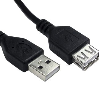 Cavo USB RS PRO USB A/USB A, L. 1.8m, col. Nero