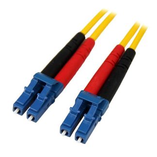 Fibra ottica a Modo singolo StarTech.com, guaina in Bassa densità di fumo, senza alogeni (LSZH) Giallo di Ø 9/125μm
