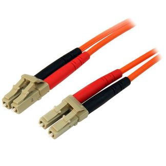 Fibra ottica a Modo multiplo StarTech.com, guaina in Bassa densità di fumo, senza alogeni (LSZH) Arancione di Ø 50/125μm