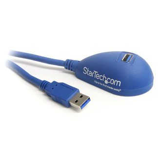 Cavo USB Startech USB A/USB A, L. 1.5m, col. Blu