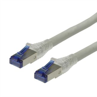 Cavo Ethernet Cat6a (S/FTP) Roline, guaina in PVC col. Grigio, L. 20m, Con terminazione