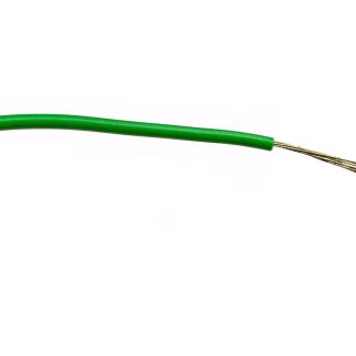 Cavo di collegamento apparecchiature RS PRO, 0,2 mm², 24 AWG, 1 kV c.a., 100m, Verde, BS4808