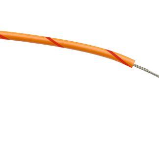 Cavo di collegamento apparecchiature RS PRO, 0,2 mm², 24 AWG, 1 kV c.a., 100m, Arancione/Rosso, BS4808