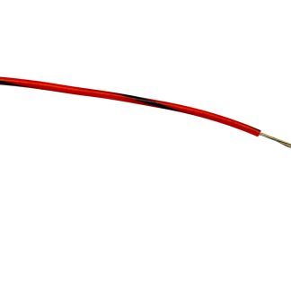 Cavo di collegamento apparecchiature RS PRO, 0,2 mm², 24 AWG, 1 kV c.a., 100m, Nero/Rosso, BS4808