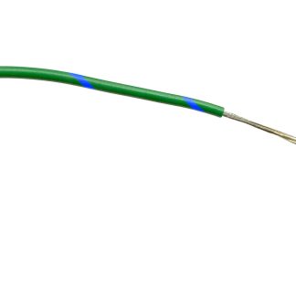 Cavo di collegamento apparecchiature RS PRO, 0,5 mm², 20 AWG, 1 kV c.a., 100m, Blu/Verde