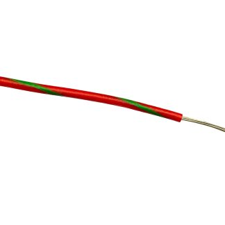 Cavo di collegamento apparecchiature RS PRO, 0,5mm², 20 AWG, 1 kV c.a., 100m, Verde/Rosso, BS4808