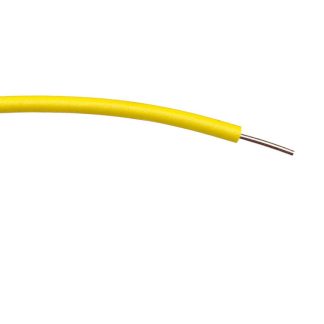 Cavo di collegamento apparecchiature RS PRO, 0,26 mm², 23 AWG, 1 kV c.a., 100m, Giallo, BS4808