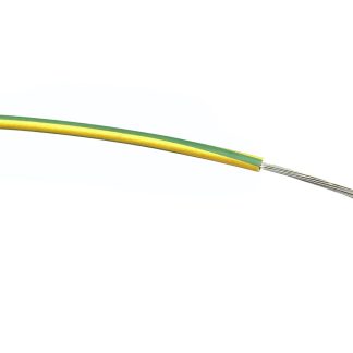 Cavo di collegamento apparecchiature RS PRO, 0.75mm², 18 AWG, , 1,5 kV c.a., 100m, Verde-Giallo, BS4808