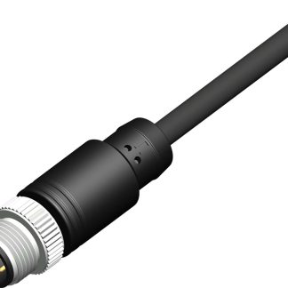 Cavo sensore/attuatore RS PRO 8 cond. M12 Maschio / Senza terminazione Maschio, Ø 6.8mm, L. 5m