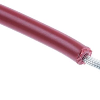 Cavo di collegamento apparecchiature RS PRO, 0,33 mm², 22 AWG, 300 V, 100m, Rosso, UL1569