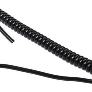 Cavo di potenza RS PRO a spirale, 18 cond. 0,14 mm², 250 V, Ø 8mm, L. 0.5m