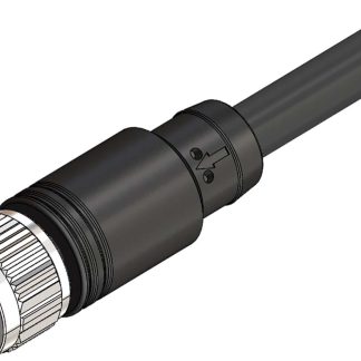 Cavo sensore/attuatore RS PRO 12 cond. M12 Femmina / Senza terminazione, L. 1m