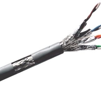 Cavo Ethernet Cat7a (F/UTP) RS PRO, guaina in LSZH col. Grigio, L. 500m, Senza terminazione