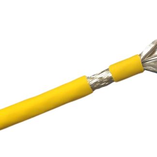 Cavo Ethernet Cat7 (S/FTP) RS PRO, guaina in LSZH col. Giallo, L. 100m, Senza terminazione