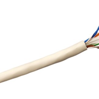 Cavo Ethernet Cat6 (U/UTP) RS PRO, guaina in LSZH col. Bianco, L. 100m, Senza terminazione