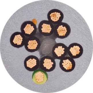 Cavo industriale multipolare non schermato a 3 cond. 1,5 mm², 15 AWG, 300/500 V, Ø7.5mm, L. 50m