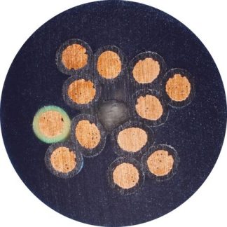 Cavo industriale multipolare non schermato a 4 cond. 1,5 mm², 300/500 V, Ø7.5mm, L. 10m