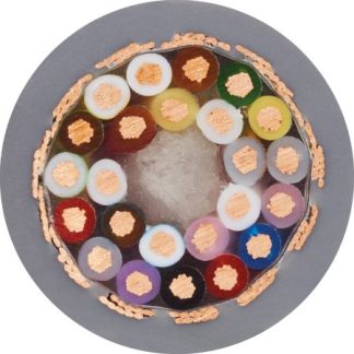Cavo dati schermato a 4 cond. 0,14 mm², 26 AWG, 300 V, Ø5mm, L. 50m