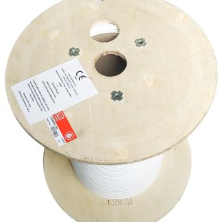 Cavo Ethernet Cat7a (S/FTP) RS PRO, guaina in LSZH col. Bianco, L. 100m, Senza terminazione