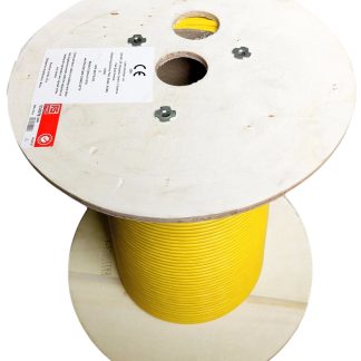 Cavo Ethernet Cat7a (S/FTP) RS PRO, guaina in LSZH col. Giallo, L. 100m, Senza terminazione