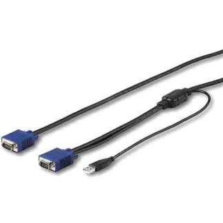 Cavo KVM Startech, A: VGA, B: USB A; VGA, L. 3m